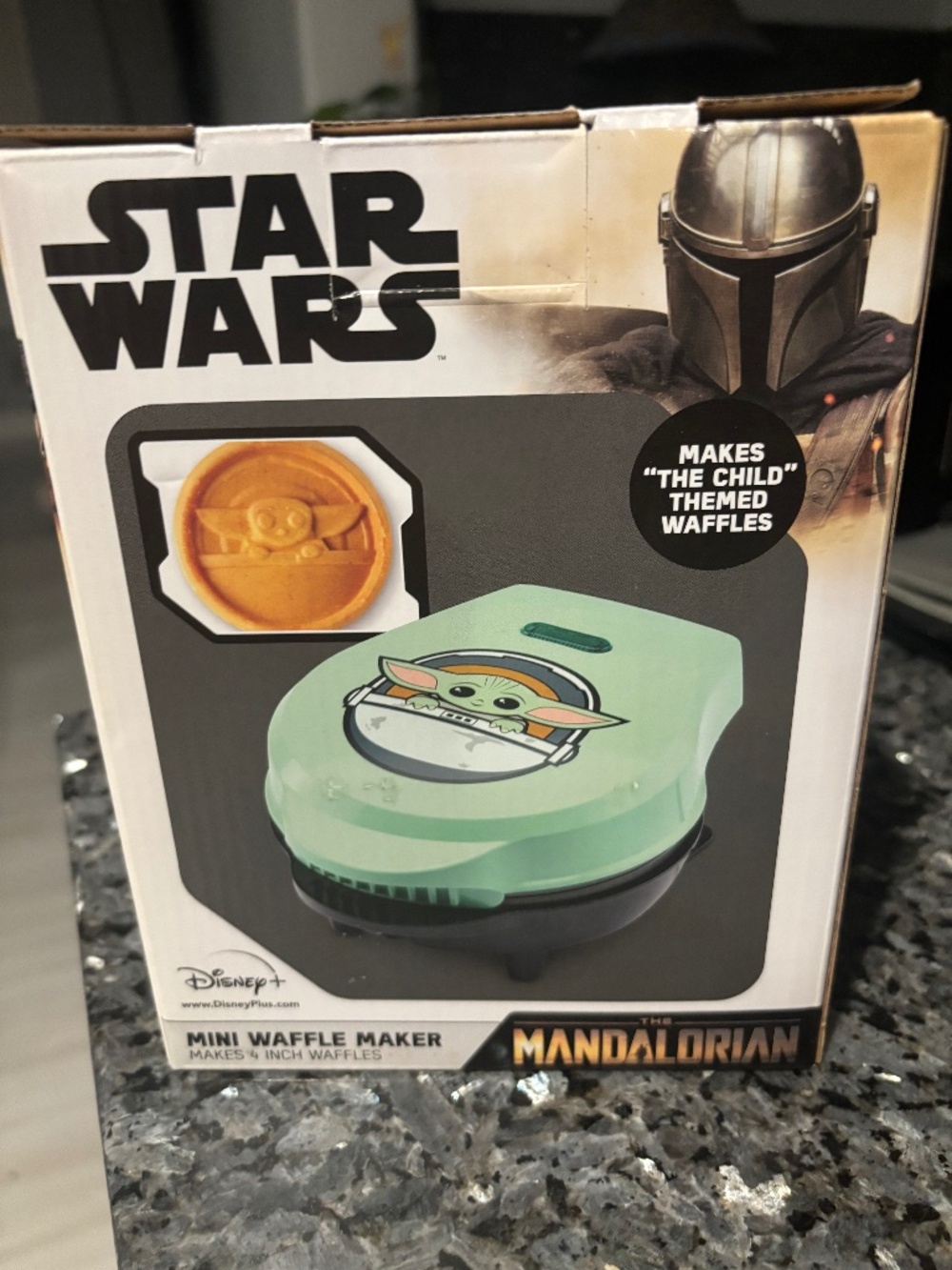 Star Wars Grogu Mini Waffle Maker